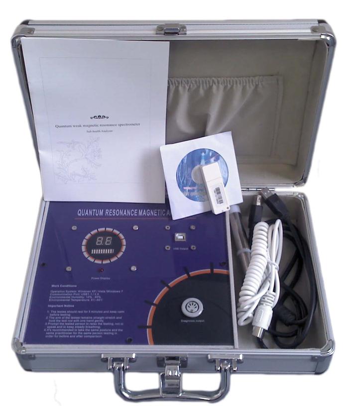 Quantum magnetic analyzer Spanish version MB-C222